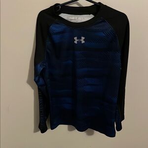 Under Armour Black and Blue Performance Shirt